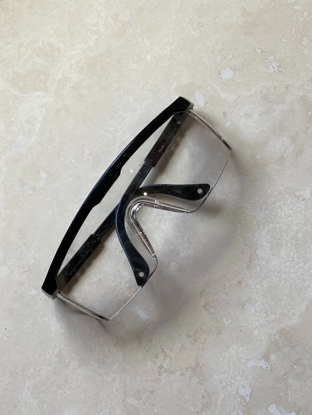 3/$10, Safety Goggles, Clear Anti-Fog/Dust/Scratch Protection, Lab Eye Glasses